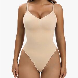 Beige Bodysuit